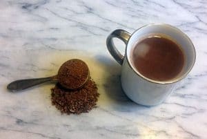 نوشیدن قهوه با کاکائو