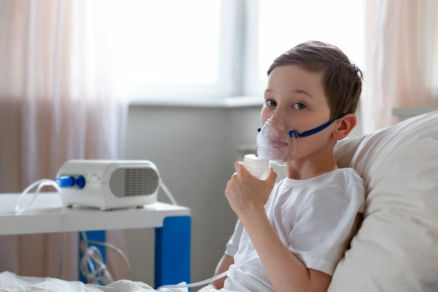 درمان بیماری های تنفسی کودکان در منزل
