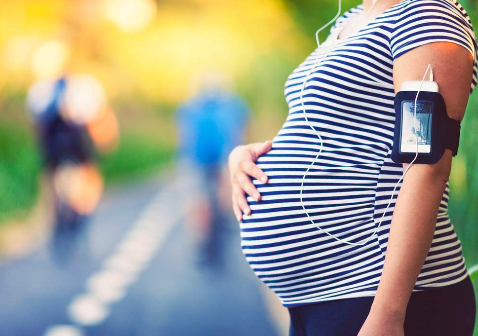 دویدن در دوران بارداری